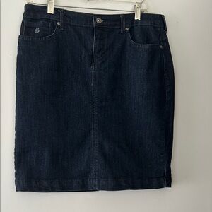Gloria Vanderbilt Amanda Denim Skirt